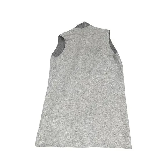 Benedetta B. Womens M Sleeveless Cardigan Wool Cashmere Blend Open Front Pocket - Picture 4 of 4